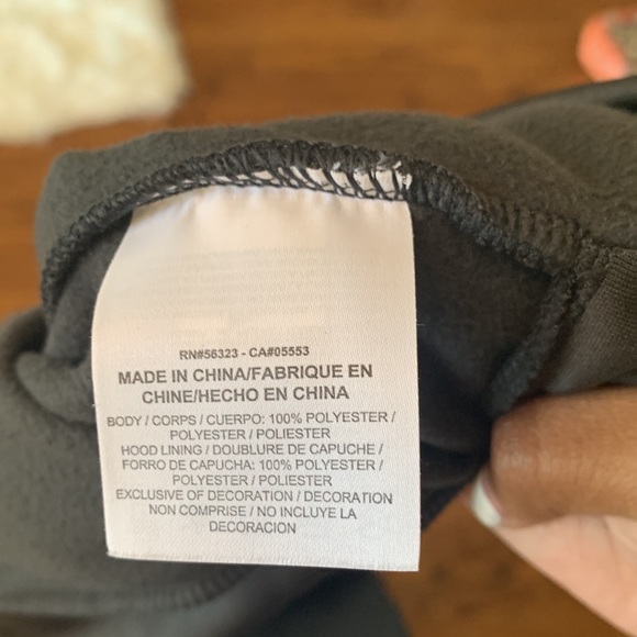 Nike Dri Fit Pullover Hoodie Sweatshirt Jacket in Gray Size Medium - Picture 5 of 5